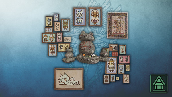 Monster Hunter World: Iceborne - MHW:I Room Decor: Felyne Set