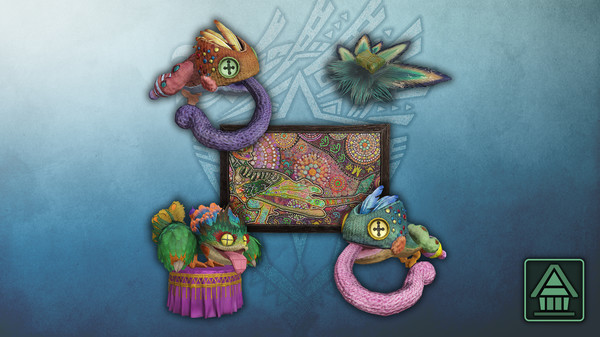 Monster Hunter World: Iceborne - MHW:I Room Decor: Pukei-Pukei Set