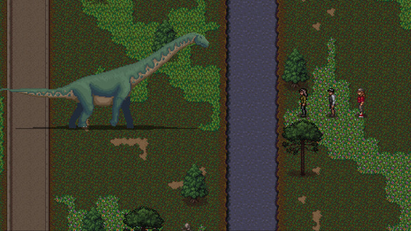 Screenshot z Dino Hazard: Chronos Blackout
