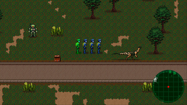 Screenshot z Dino Hazard: Chronos Blackout