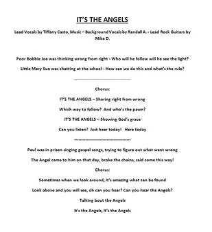 Battle of Angels Soundtrack
