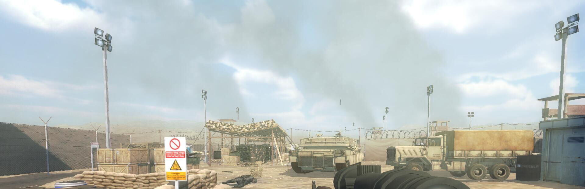 Desert attack