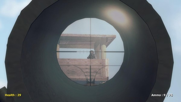 Screenshot z Desert attack