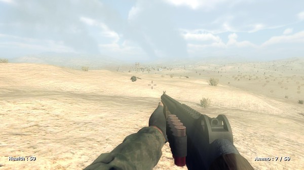 Screenshot z Desert attack