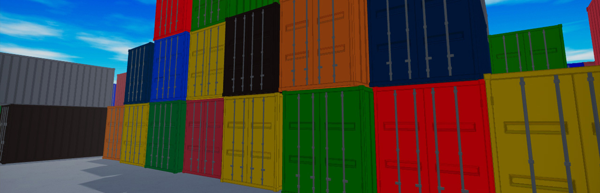 TWELVE CONTAINERS