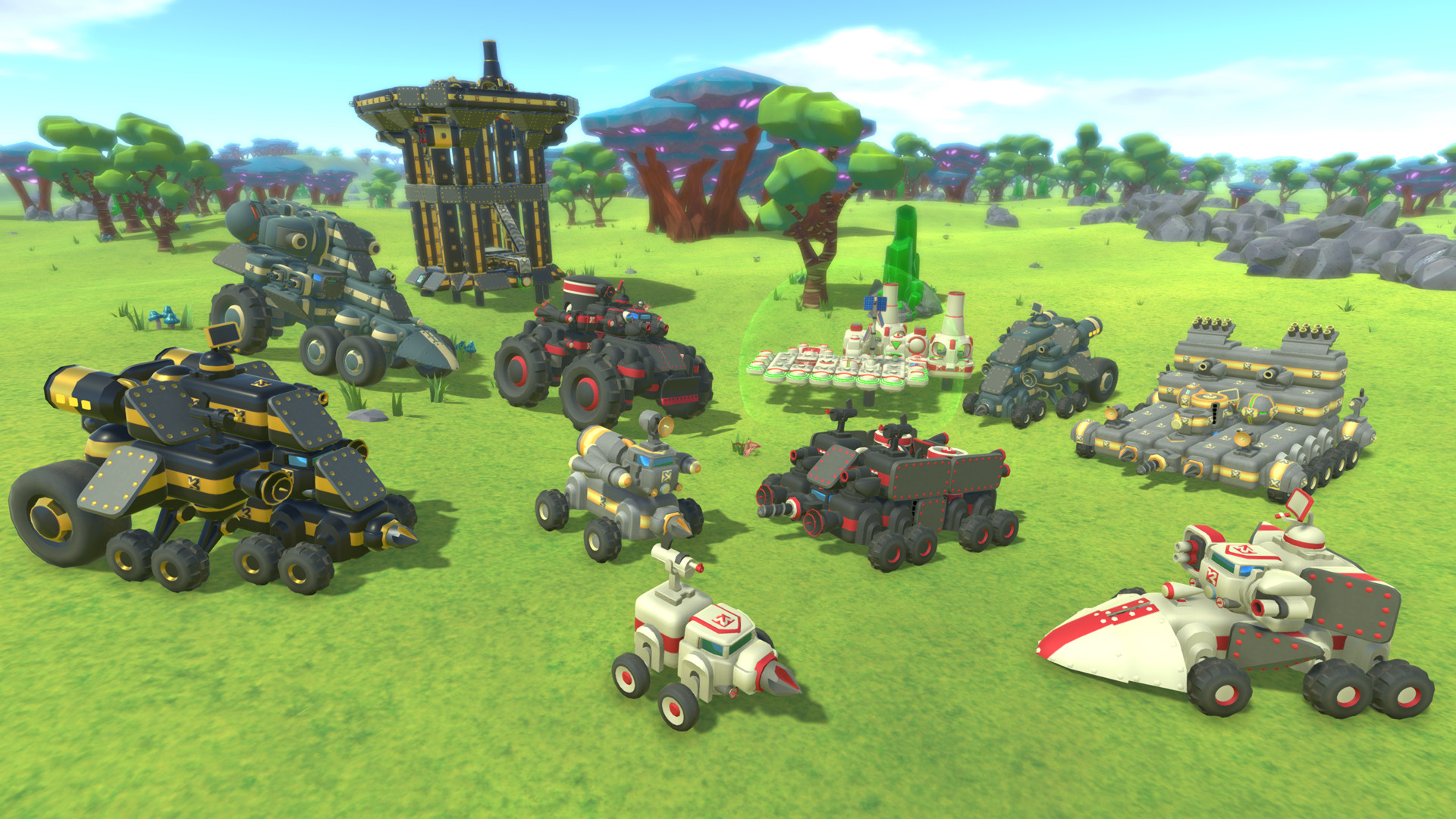 TerraTech - Kickstarter Skin Pack Featured Screenshot #1