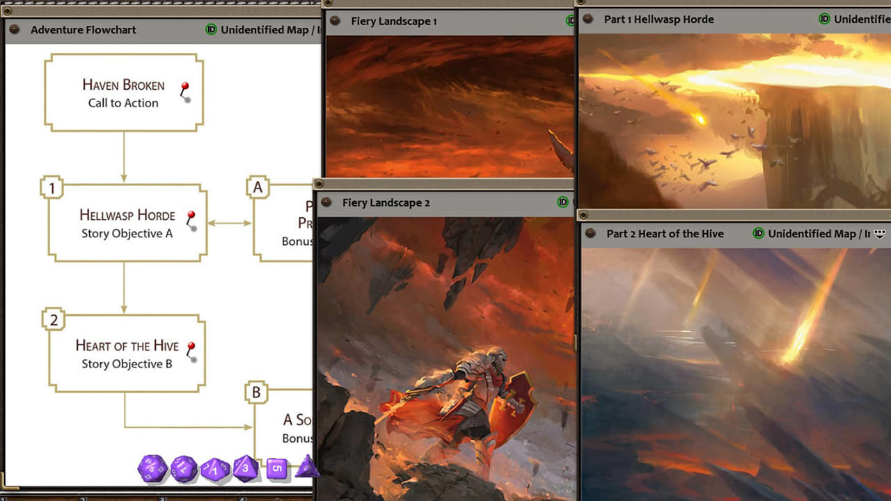Fantasy Grounds - D&D Adventurers League 09-13 The Swarmed Heart screenshot 1
