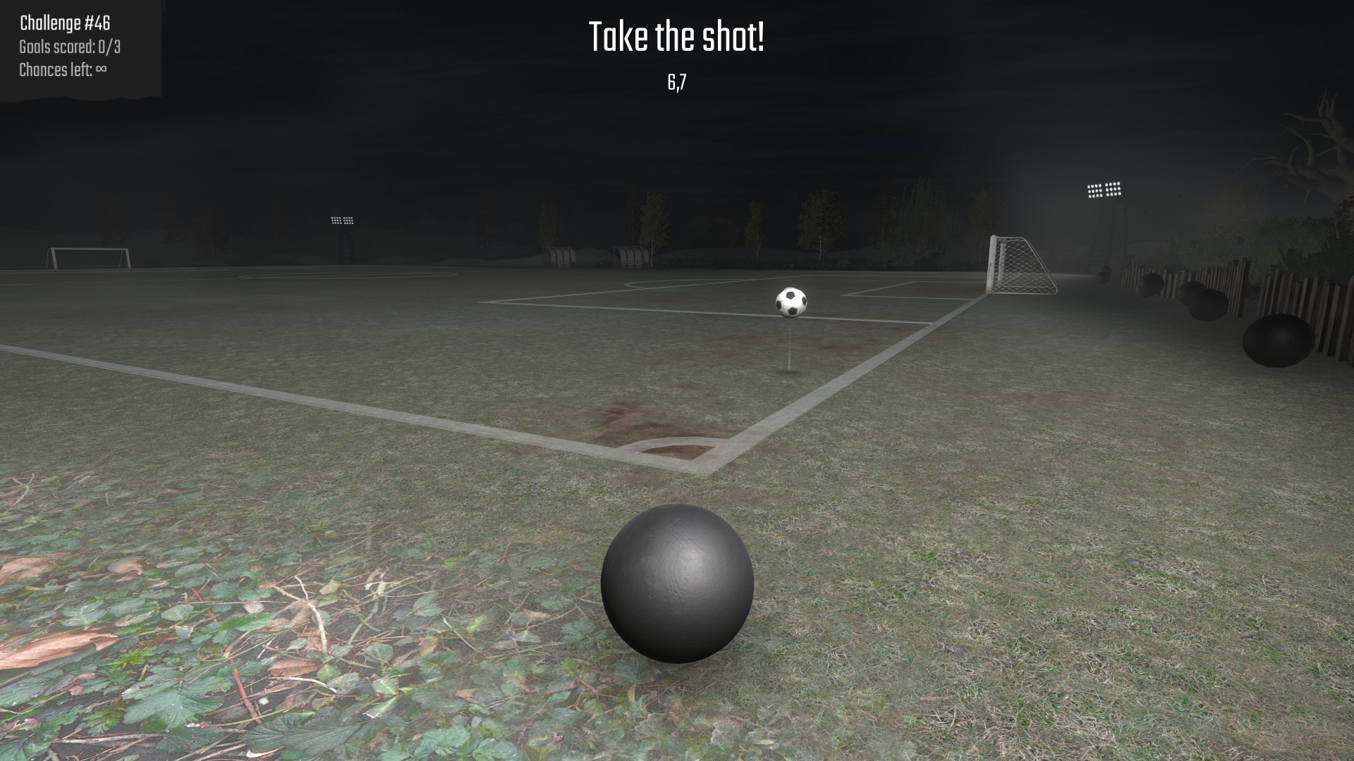 Dark Roll: Free Kick Challenge screenshot #6