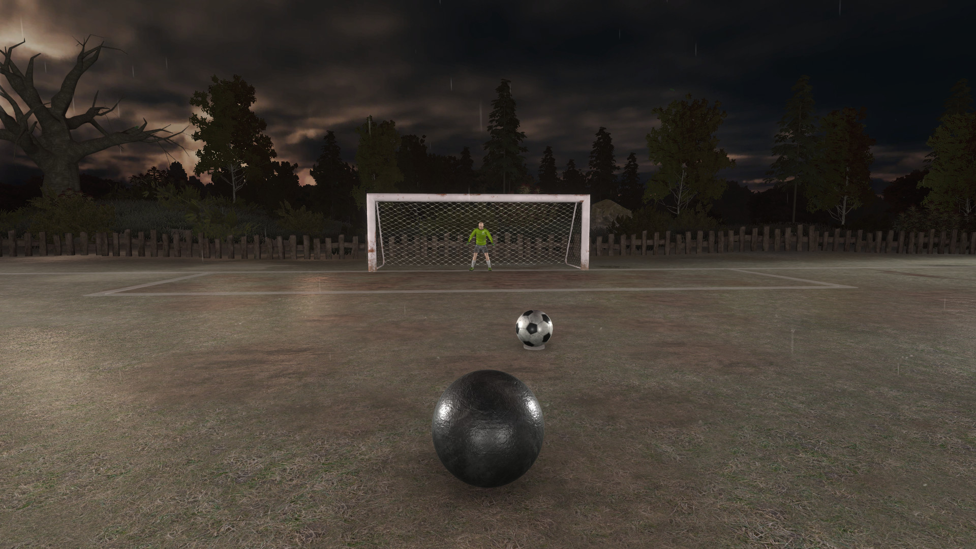 Dark Roll: Free Kick Challenge screenshot #2