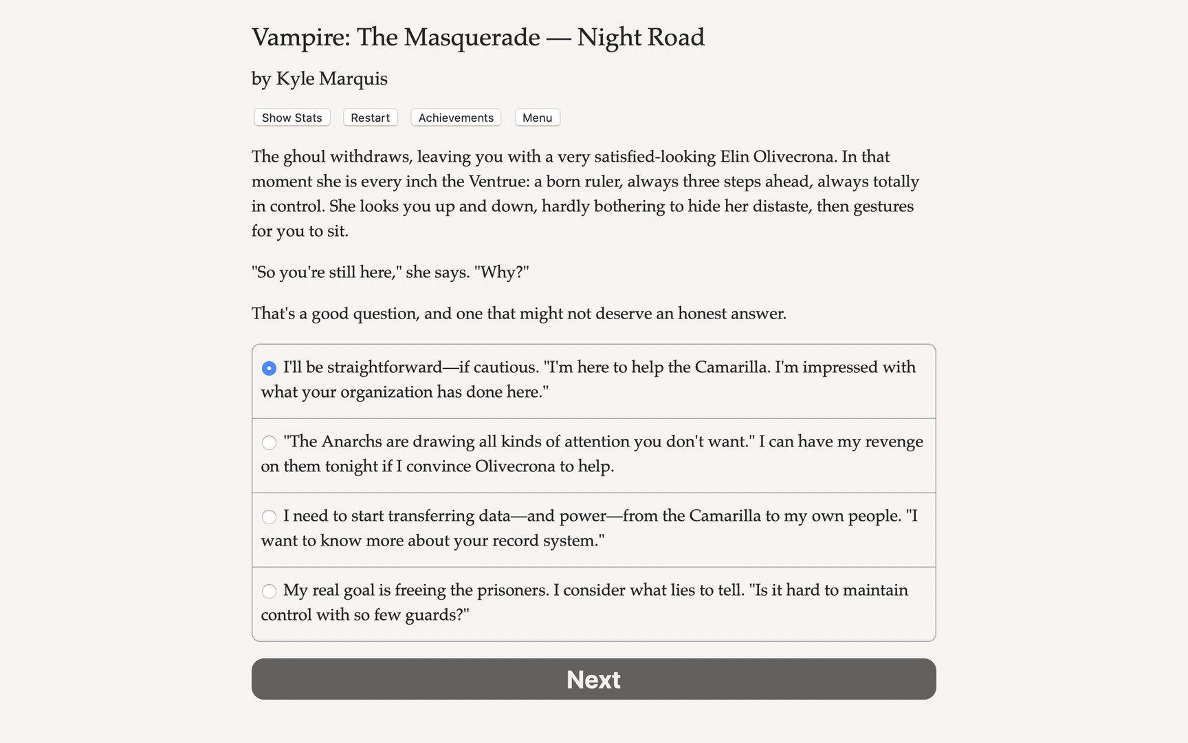 Vampire: The Masquerade — Night Road screenshot #6