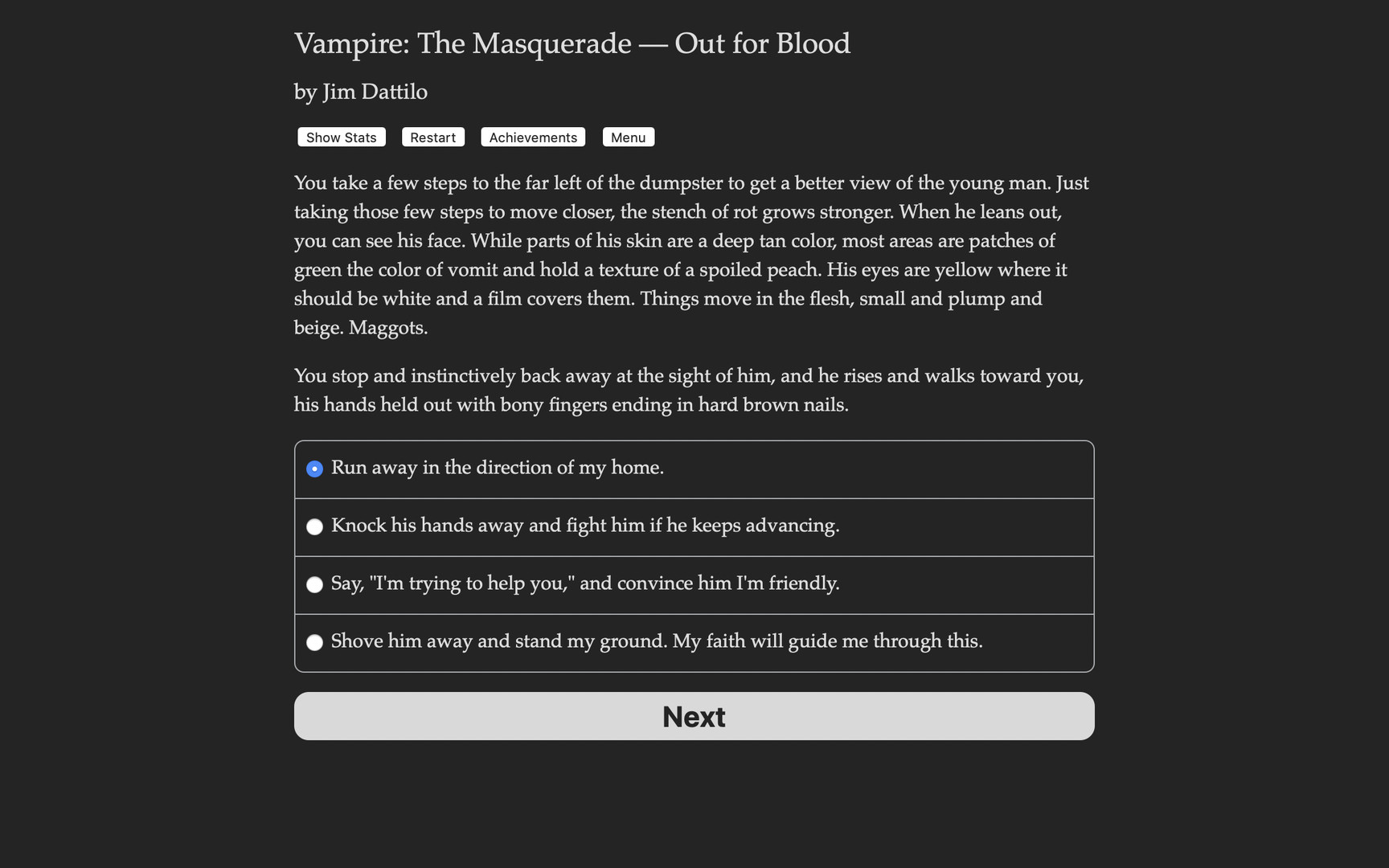 Vampire: The Masquerade — Out for Blood screenshot #3