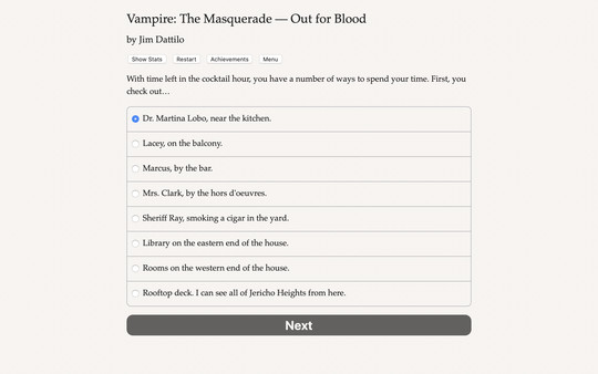 Vampire: The Masquerade — Out for Blood