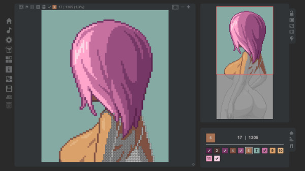 Coloring Game: Girls.