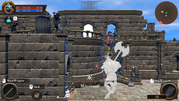 Screenshot z Mythic Dungeons