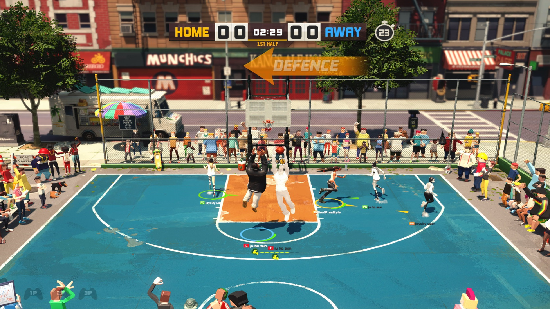 Screenshot of 3on3 FreeStyle: Rebound