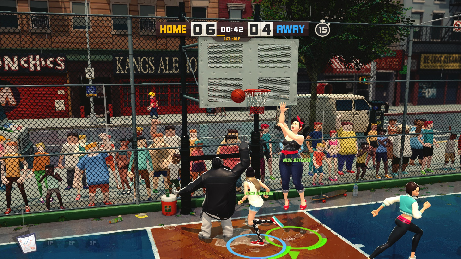 screenshot of 3on3 FreeStyle: Rebound 4