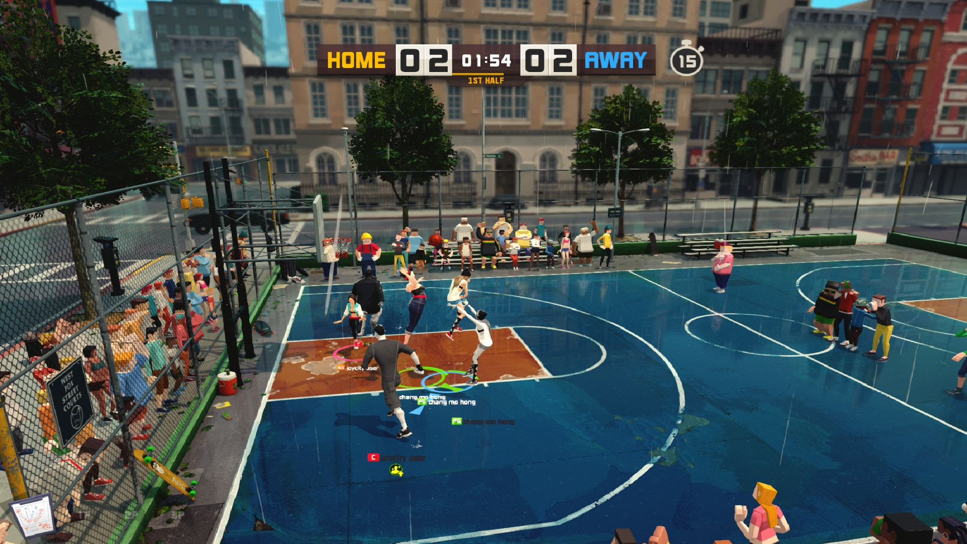 Screenshot of 3on3 FreeStyle: Rebound