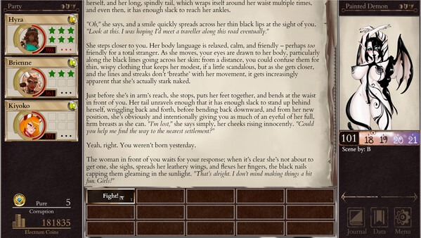 Screenshot 2 of Corruption of Champions II - additional gameplay view