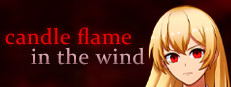 candle flame in the wind