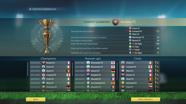 Football, Tactics & Glory: Football Stars