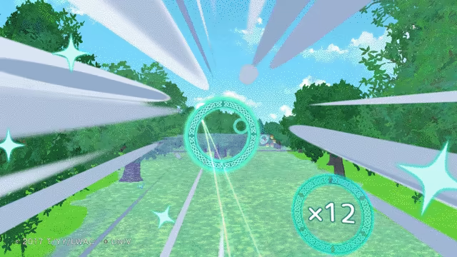 Little Witch Academia: VR Broom Racing video 2