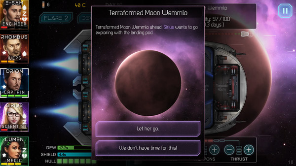 Heliconian - Starship Crew Control screenshot 4