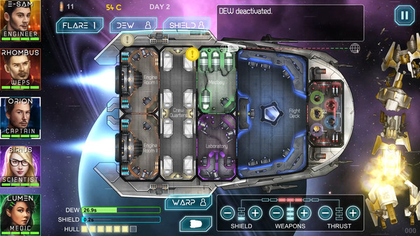 Heliconian - Starship Crew Control screenshot 6