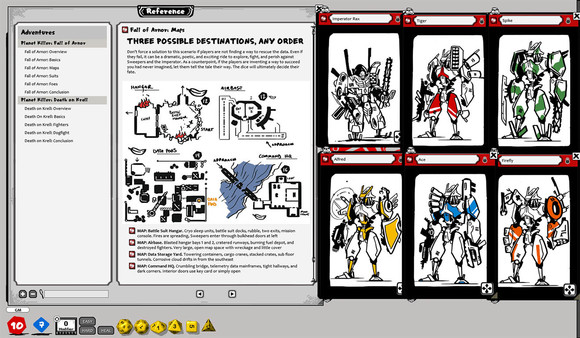 Fantasy Grounds - Index Card RPG