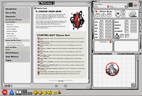 Screenshot z Fantasy Grounds - Index Card RPG Screenshot z Fantasy Grounds - Index Card RPG