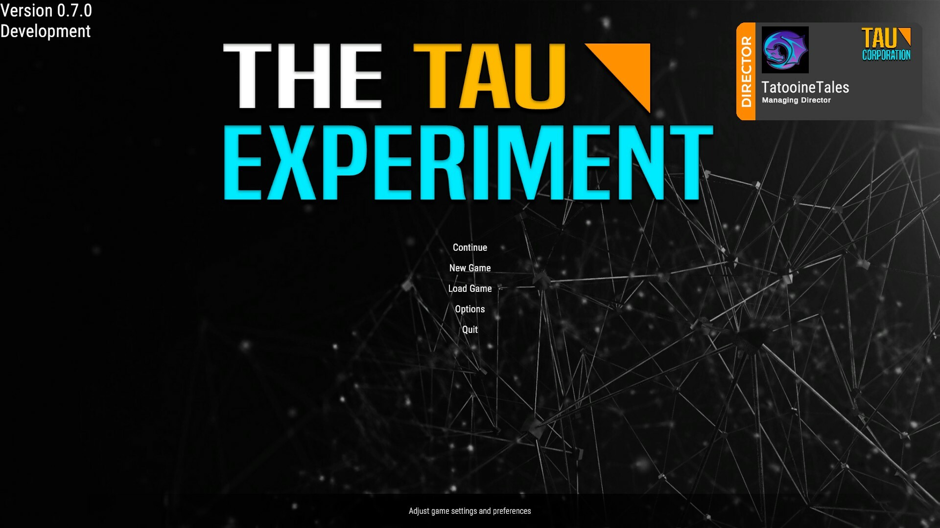 The Tau Experiment screenshot #1