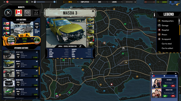 Screenshot z Car Trader Simulator - Welcome to the Business
