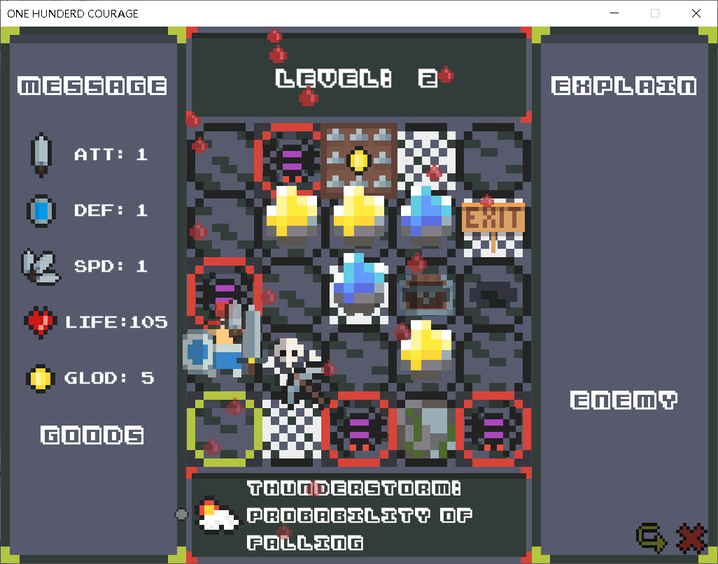 #2. One Hundred Courage (Steam) 由: ISLAND