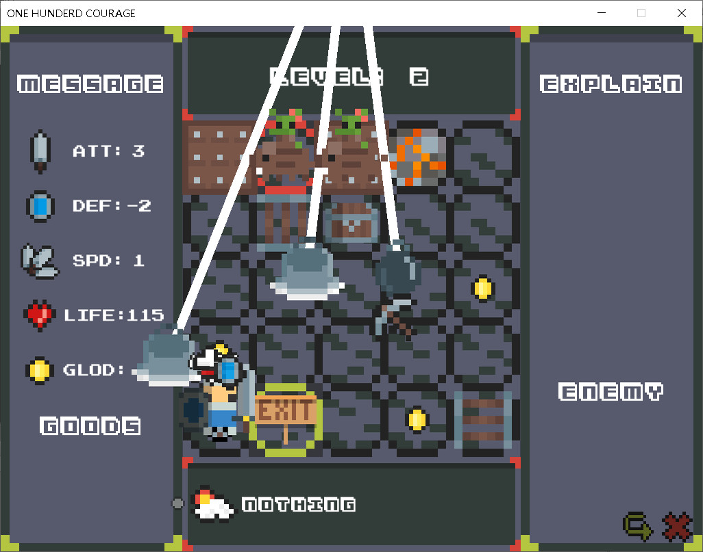 #5. One Hundred Courage (Steam) 由: ISLAND