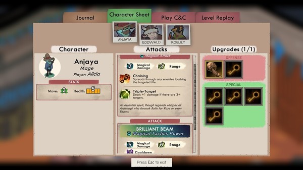 Screenshot z Wintermoor Tactics Club OST Screenshot z Wintermoor Tactics Club OST