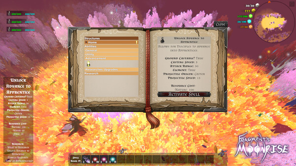 Fragment's Moonrise.