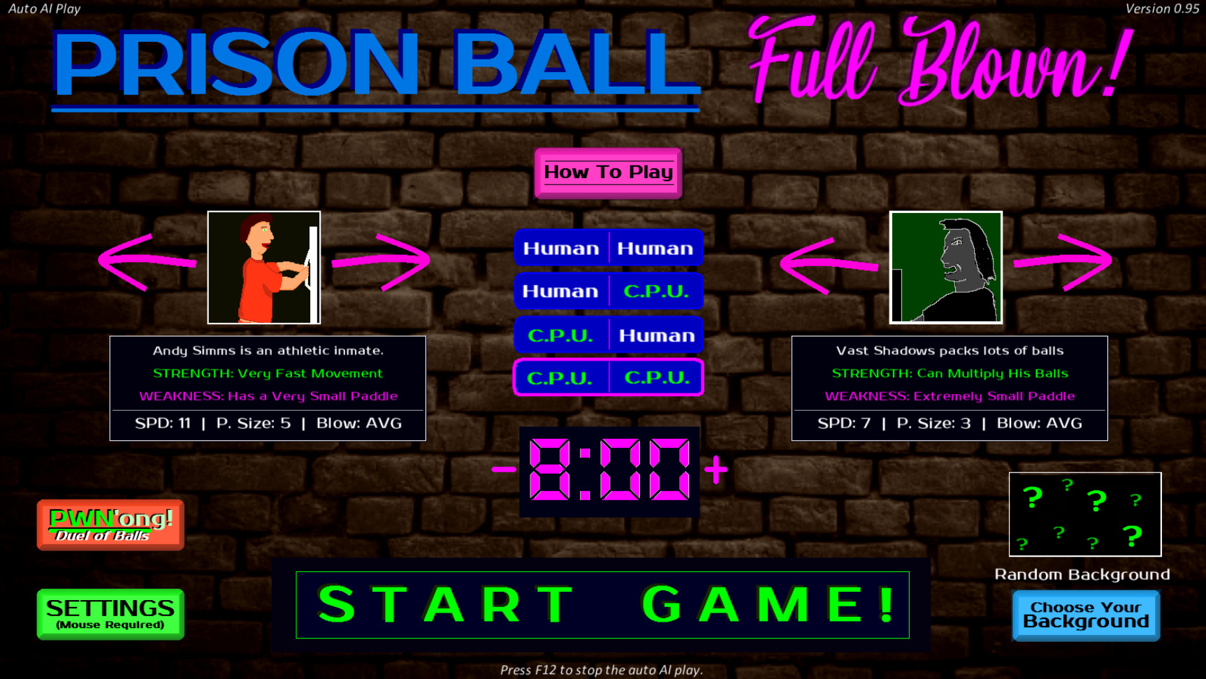 Prison Ball - Auto Play All Day! Full AI Add On Featured Screenshot #1