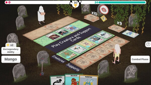 Screenshot z Kardboard Kings