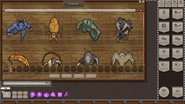 Fantasy Grounds - Jans Token Pack 02 - Desert Creatures