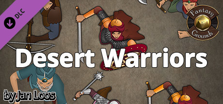 Fantasy Grounds - Jans Token Pack 01 - Desert Warriors Header Image