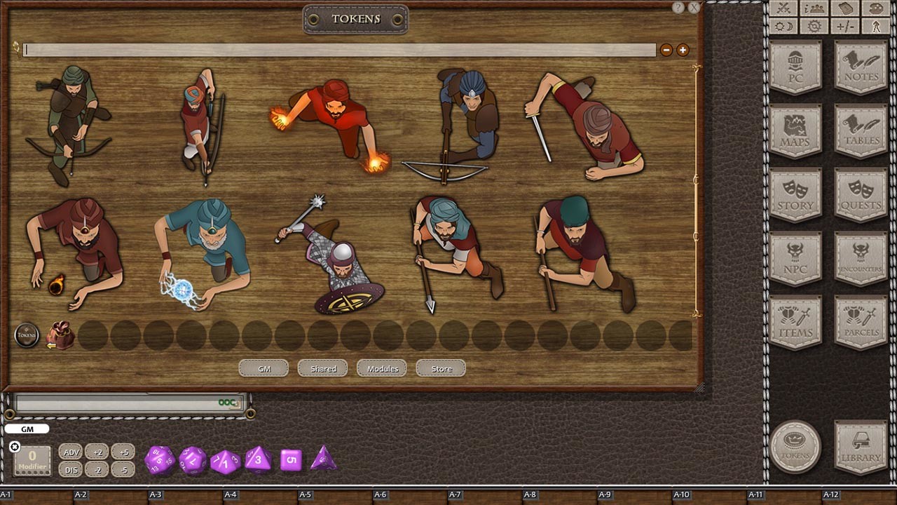 Fantasy Grounds - Jans Token Pack 01 - Desert Warriors screenshot 4