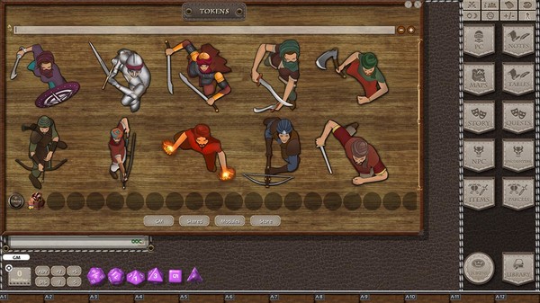 Fantasy Grounds - Jans Token Pack 01 - Desert Warriors