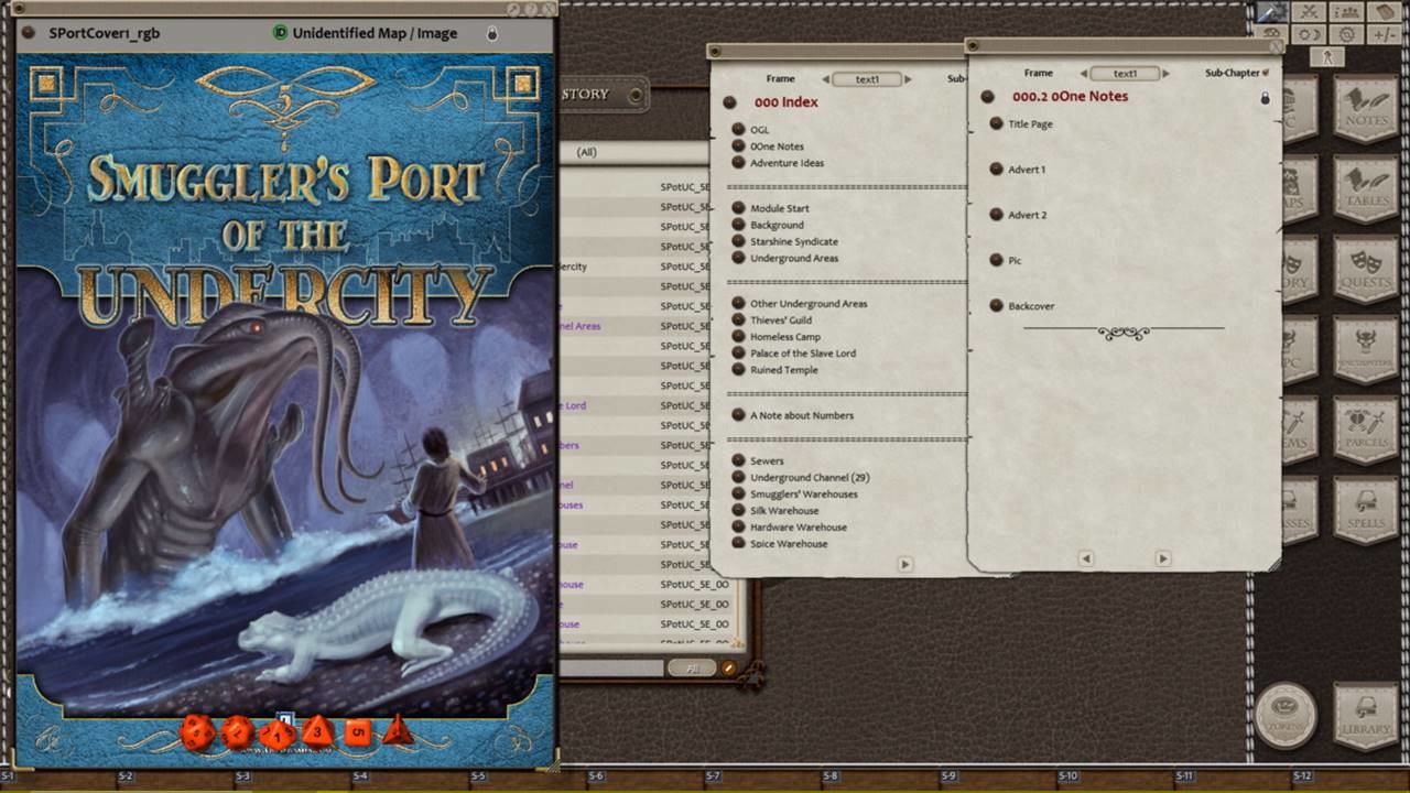 Fantasy Grounds - Smuggler's Port of the Undercity screenshot 1