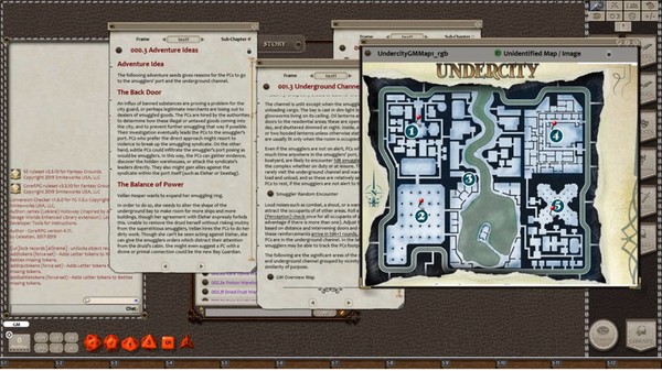 Fantasy Grounds - Smuggler's Port of the Undercity