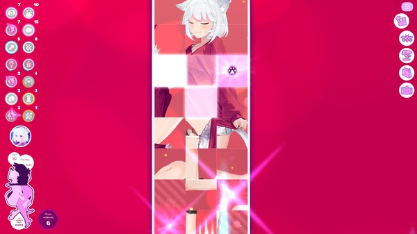 Screenshot z Mosaique Neko Waifus 2