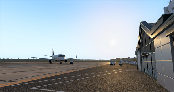 X-Plane 11 - Add-on: Airfield Canada - CYQY - J.A. Douglas McCurdy Sydney Airport — скриншот 14