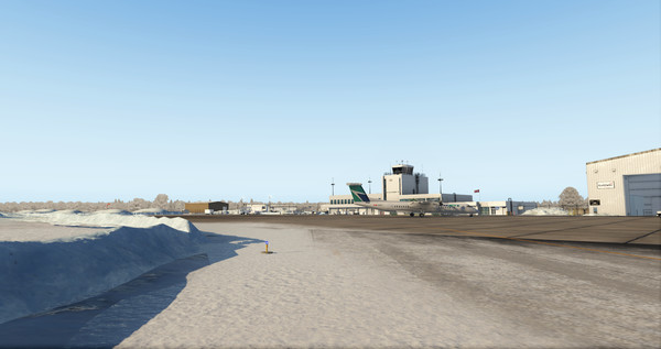X-Plane 11 - Add-on: Airfield Canada - CYQY - J.A. Douglas McCurdy Sydney Airport — скриншот 8