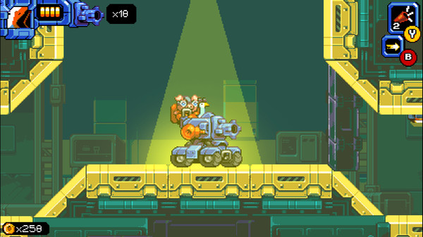 Screenshot of Mighty Goose