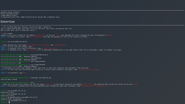 Extortion screenshot 2