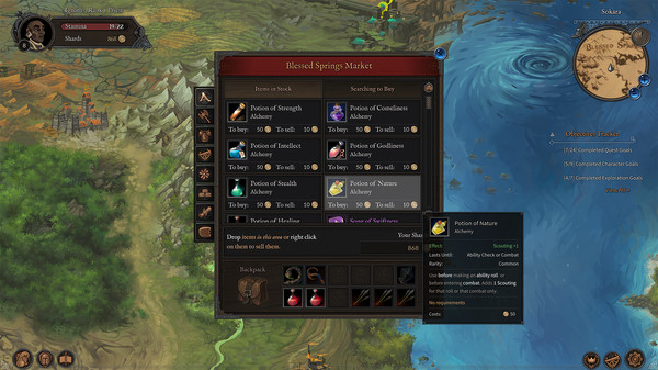 Screenshot z Fabled Lands