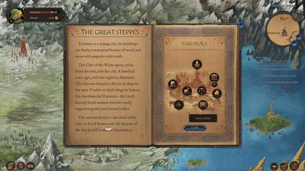 Screenshot z Fabled Lands